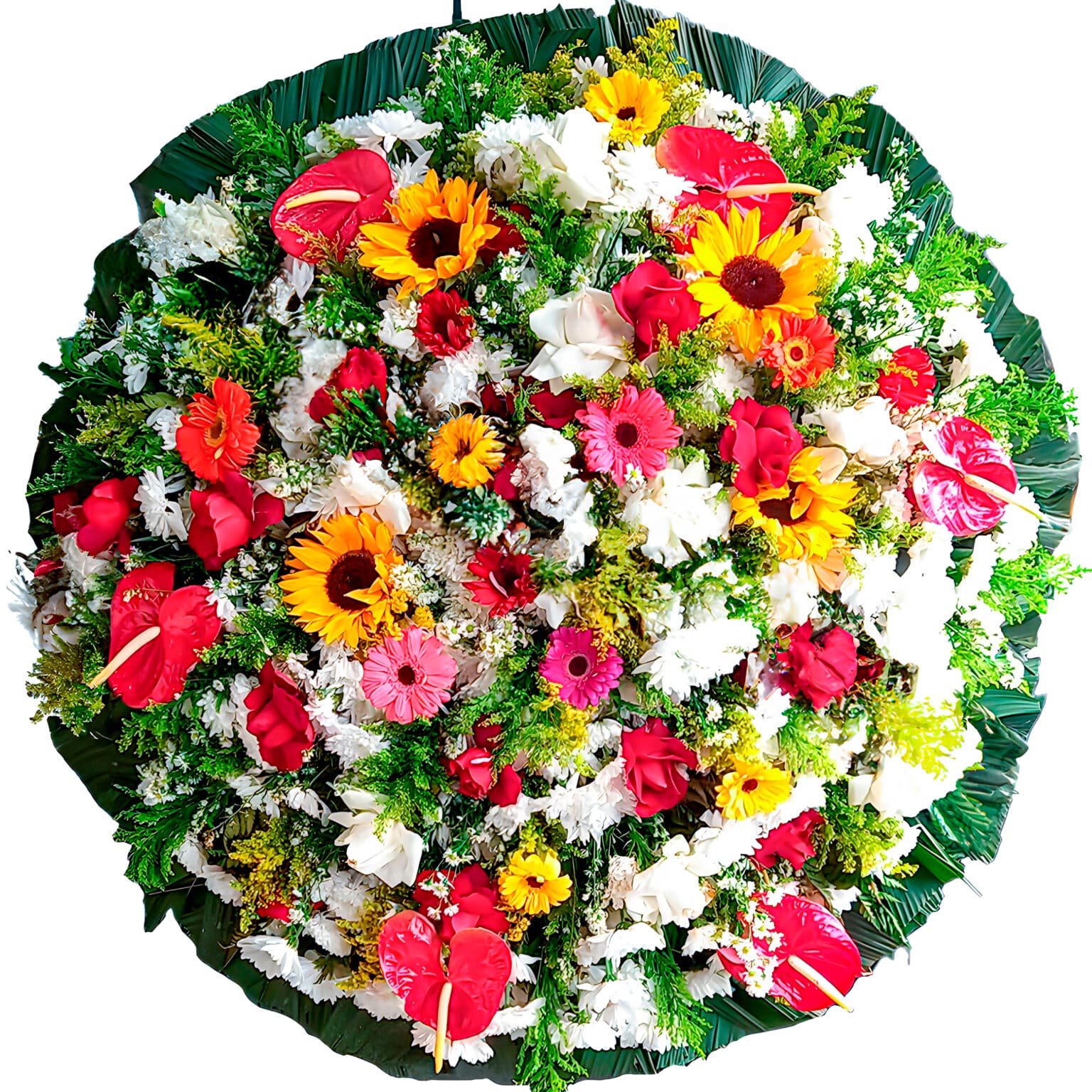 Coroa de Flores Nobre | Entrega de Coroa de Flores em até 1h