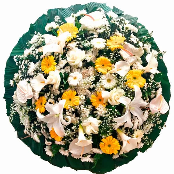 Coroa de Flores Nobre - Coroa de Flores para Velório