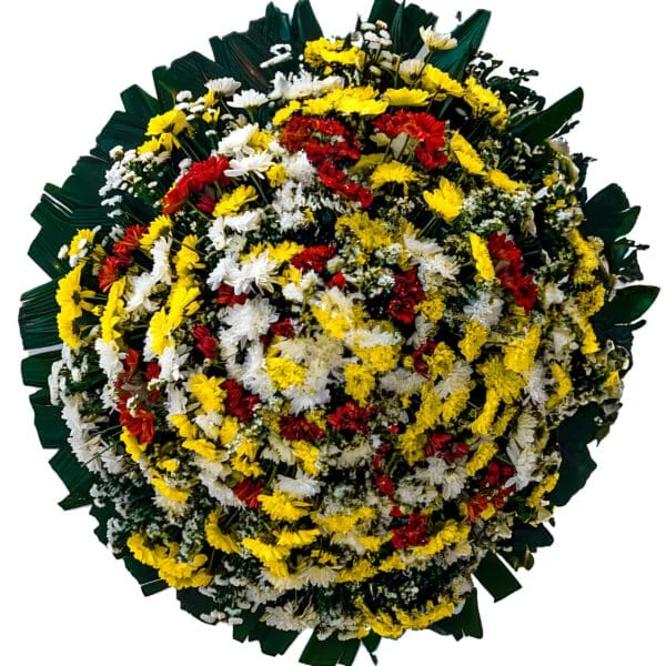 Coroa de Flores Nobre - Coroa de Flores para Velório